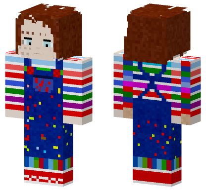 Chucky 2013 Skin Minecraft Bedrock skin
