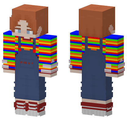Chucky Skin Minecraft Bedrock skin