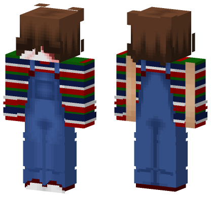 Chucky Skin Minecraft Bedrock skin