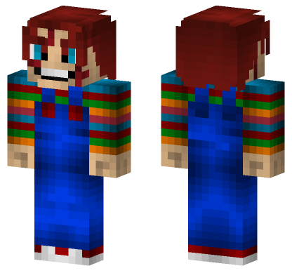 Chucky Skin Minecraft Bedrock skin
