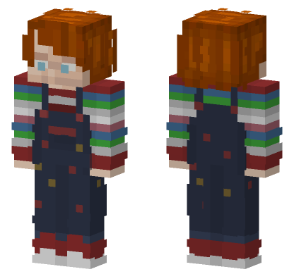 Chucky Skin Minecraft Bedrock skin