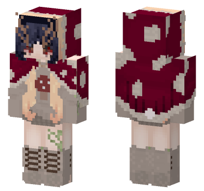Cinnabun Skin Minecraft Bedrock skin