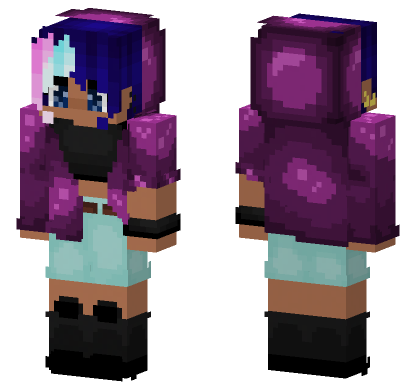 Citycore Collab Minecraft Bedrock skin