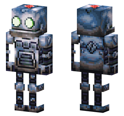 Clank Ratchet Rift Apart Minecraft Bedrock skin