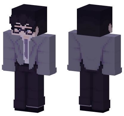 Clark Kent Suit Minecraft Bedrock skin