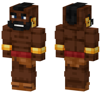 Clash Skin 1 Minecraft Bedrock skin