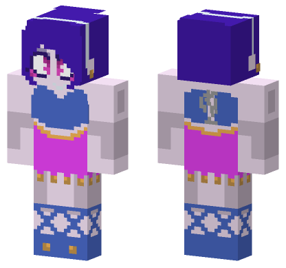 Classic Ballora Minecraft Bedrock skin