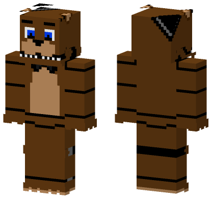 Classic Freddy 5919492 Minecraft Bedrock skin