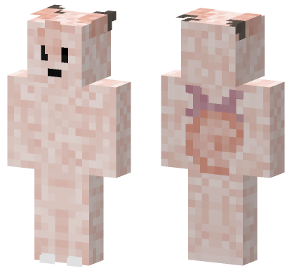 Clefable Skin Minecraft Bedrock skin