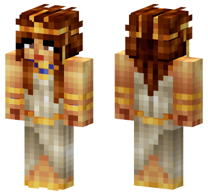 Cleopatra Minecraft Bedrock skin