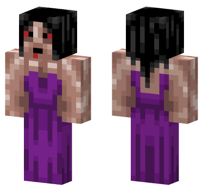 Climax Studios Vampire Girl Minecraft Bedrock skin