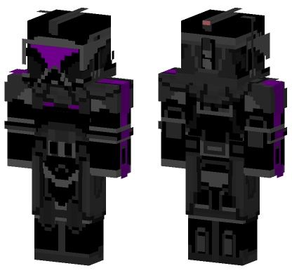 Clone Captain Ender Phase I Minecraft Bedrock skin