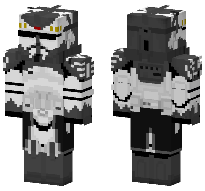 Clone Commander Wolffe Star Wars Minecraft Bedrock skin