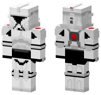 Clone Medic HD Minecraft Bedrock skin