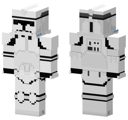 Clone Trooper 5101390 Minecraft Bedrock skin