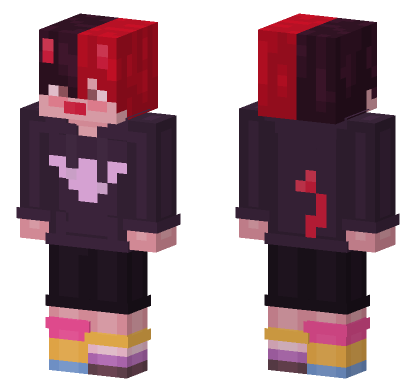 Clown Girl Skin Minecraft Bedrock skin