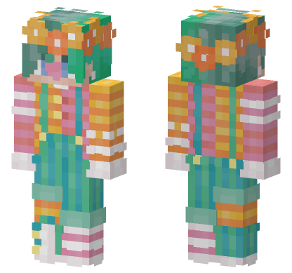 Clown Skin Minecraft Bedrock skin