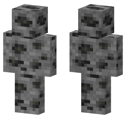 Coal Ore Skin Minecraft Bedrock skin