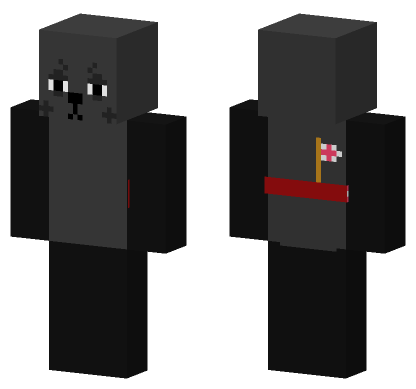 Coal Standing Minecraft Bedrock skin