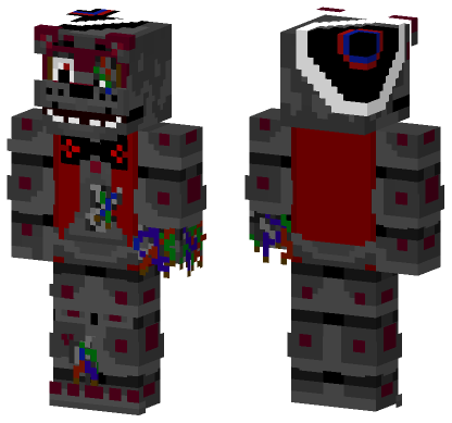Cola Freddy Dismantled Minecraft Bedrock skin