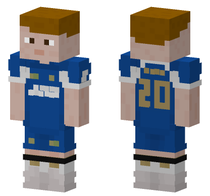 Cole Palmer Chelsea 2024 Minecraft Bedrock skin
