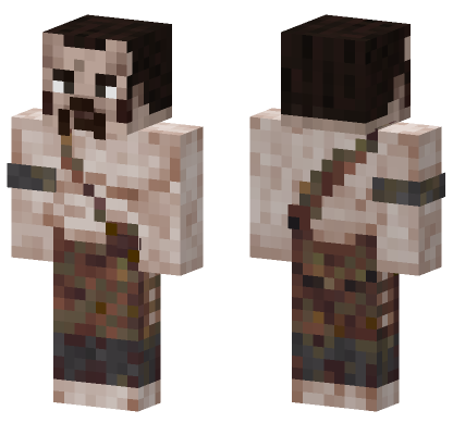 Colenvj Brown Bear Minecraft Bedrock skin