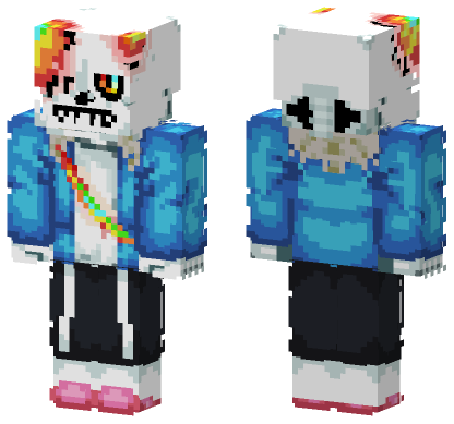 Color Sans Minecraft Bedrock skin