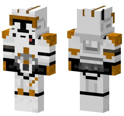 Commander Cody Skin Minecraft Bedrock skin
