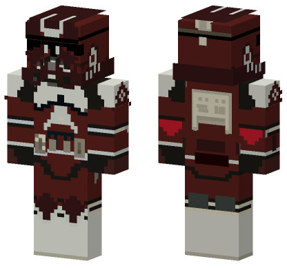 Commander Fox Skin Minecraft Bedrock skin