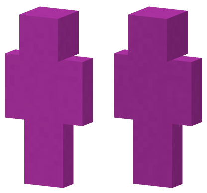Concrete Magenta Minecraft Bedrock skin