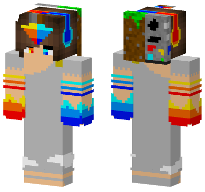 Controller Of Elements Minecraft Bedrock skin