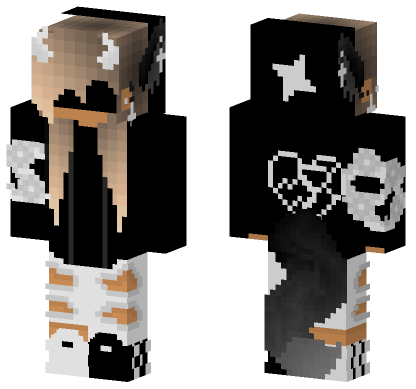 Cool Girl 32 Minecraft Bedrock skin