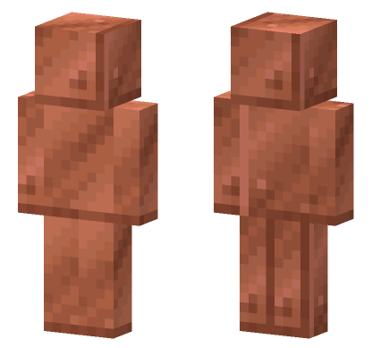 Copper Block Skin Minecraft Bedrock skin