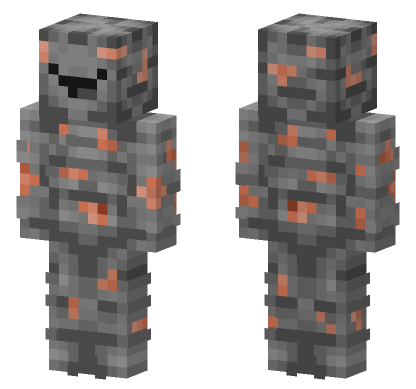 Copper Ore Skin Minecraft Bedrock skin