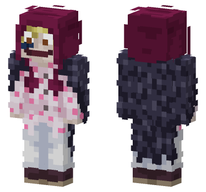 Corazon Aesthetic Outfit Minecraft Bedrock skin