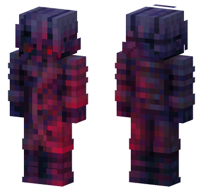 Corrupted Skin 3 Minecraft Bedrock skin