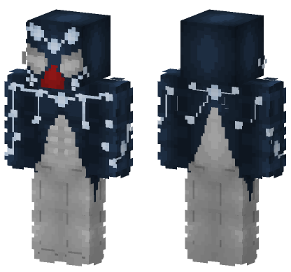 Cosmic Spider-Man Peter Parker Minecraft Bedrock skin