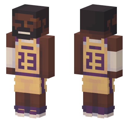 Court Rookie Basketball Skin Minecraft Bedrock skin