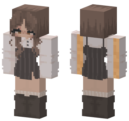 Cozy Nights Skin Minecraft Bedrock skin