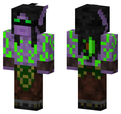 Crazy Mayhem New Skin Minecraft Bedrock skin