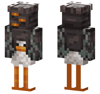 Creaking Outfit Minecraft Bedrock skin
