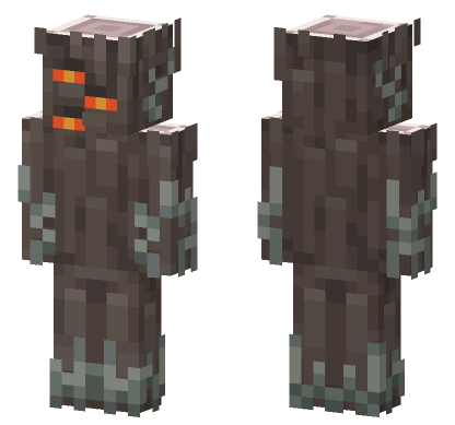 Creaking Stone Golem Minecraft Bedrock skin