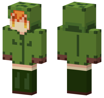Creeper Skin Minecraft Bedrock skin