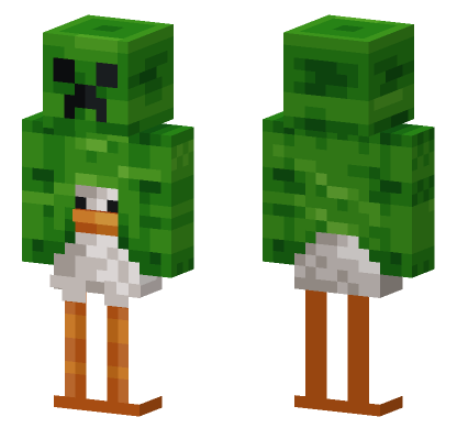 Creeper Skin Minecraft Bedrock skin