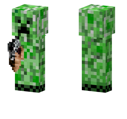 Creeper Skin Minecraft Bedrock skin