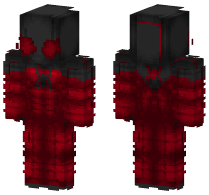 Crimson Knight Armor Minecraft Bedrock skin