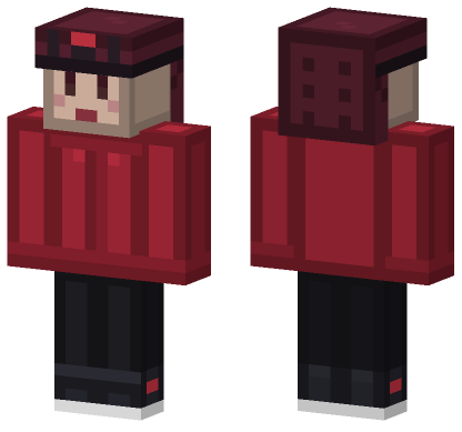 Crimson Rose Skin Minecraft Bedrock skin