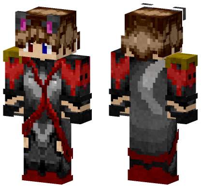 Crimsoncat Assassin Minecraft Bedrock skin