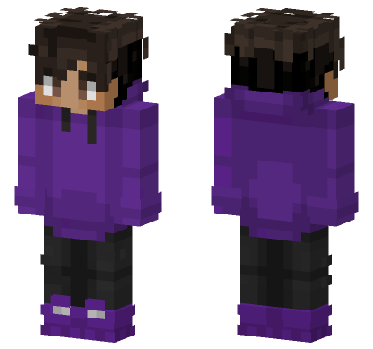 Cristoispurple Skin Minecraft Bedrock skin