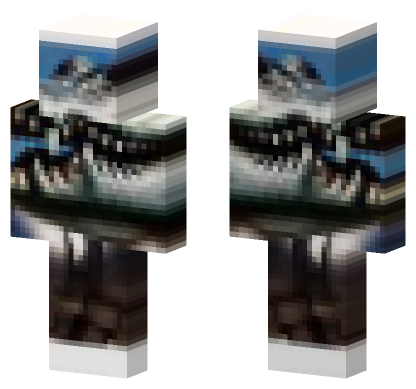 Crocodilo Skin Minecraft Bedrock skin